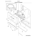 Frigidaire FGHB2868TD6 dispenser diagram
