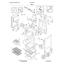 Frigidaire LFGF3054TFE body diagram