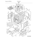 Frigidaire FFGW2425QSC body diagram