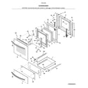 Kenmore 79040309411 door/drawer diagram