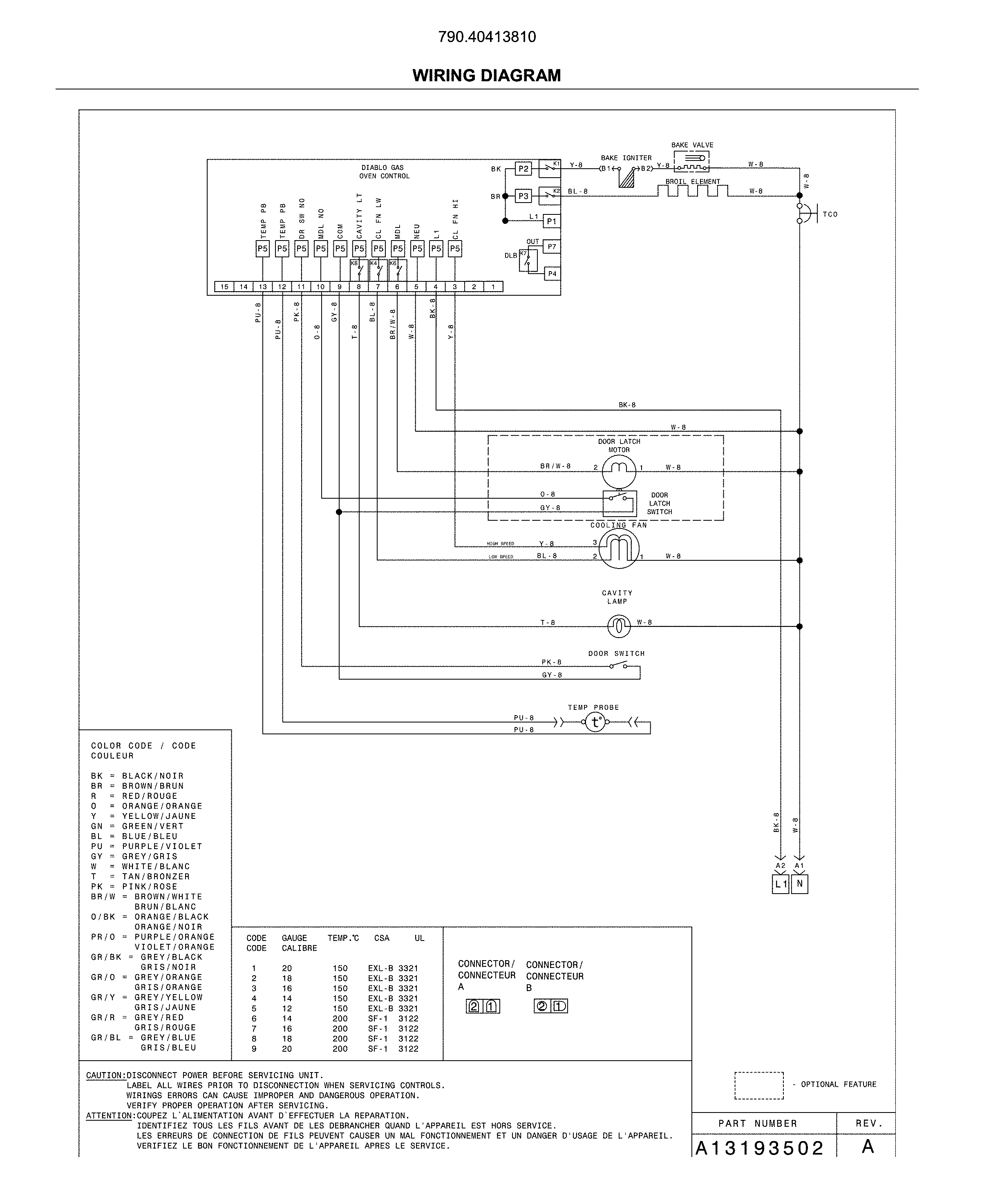 Kenmore 79040413810 wiring diagram diagram