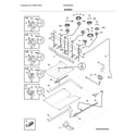 Frigidaire GCRG3038ADA burner diagram