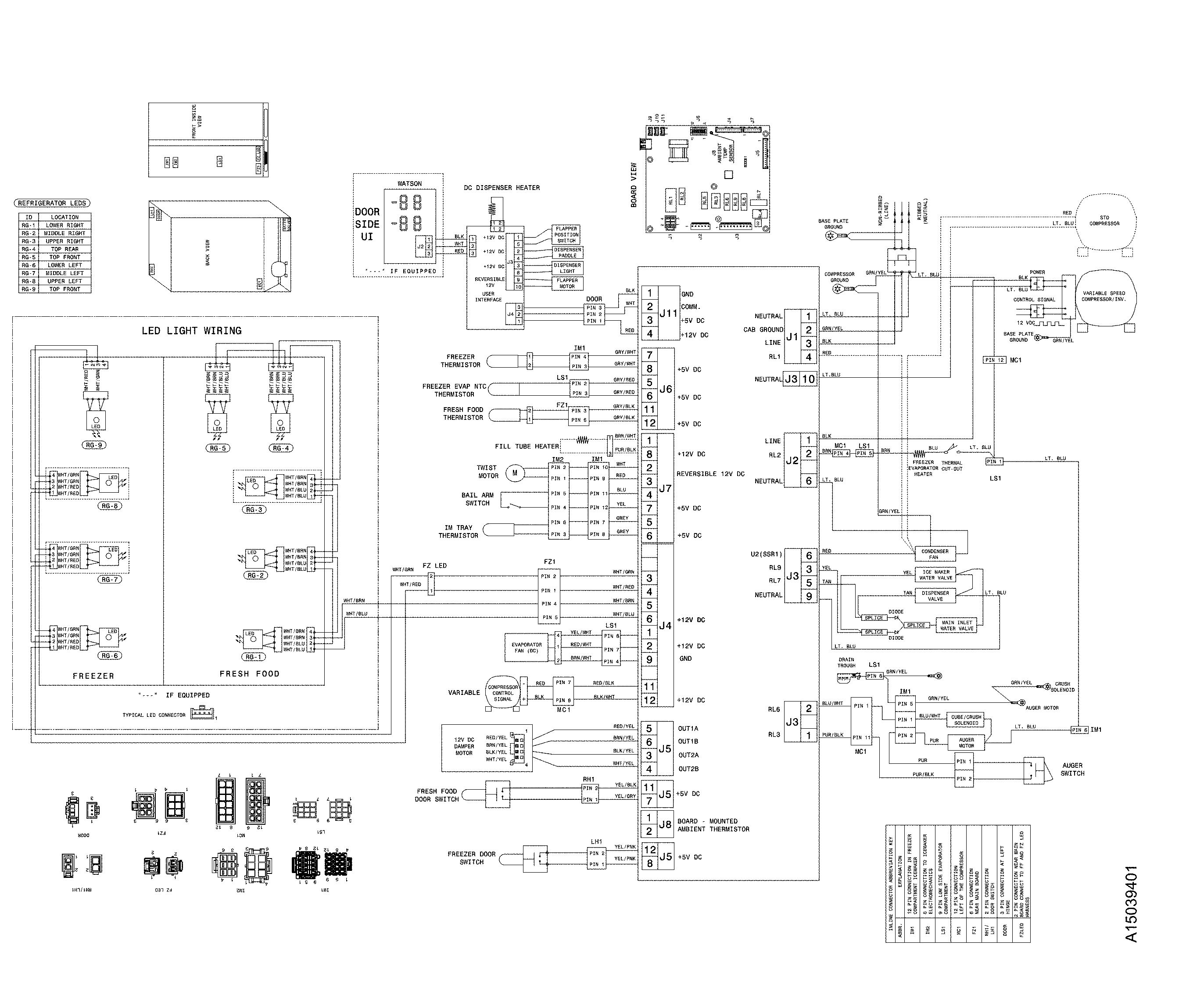 Frigidaire FGSS2635TFA wiring schematic diagram