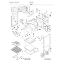 Frigidaire FFEF3054TWJ body diagram