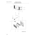 Frigidaire FHWW083WBE00 recommended spare parts diagram