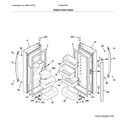 Frigidaire FFHB2750TP8 fresh food doors diagram