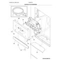 Frigidaire FFHB2750TP8 dispenser diagram