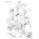 Frigidaire FGHB2868TP3 cabinet diagram