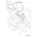 Frigidaire FGHB2868TD4 dispenser diagram