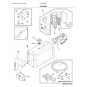Frigidaire FGHB2868TD4 ice maker diagram