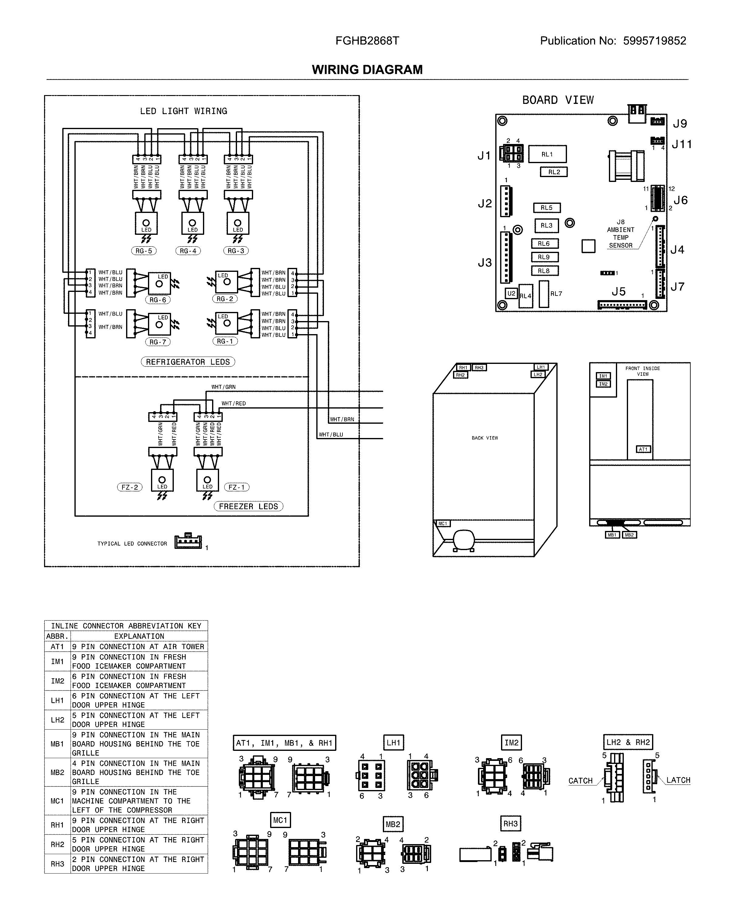 Frigidaire FGHB2868TF5 wiring diagram diagram