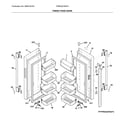 Frigidaire FPBG2278UF4 fresh food door diagram