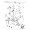 Frigidaire FPBG2278UF4 cabinet diagram