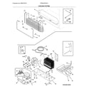 Frigidaire FPBG2278UF4 cooling system diagram