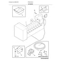 Frigidaire FPBG2278UF4 ice maker diagram