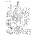 Frigidaire FGEW2766UFB body diagram