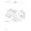 Frigidaire FFEH3054UBB backguard diagram
