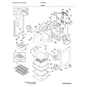 Frigidaire FFEH3054UBB body diagram