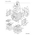 Frigidaire FFET2726TBC upper oven diagram