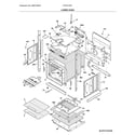 Frigidaire FFET2726TBC lower oven diagram