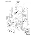Frigidaire FFHN2750TS5 cabinet diagram