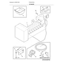 Frigidaire FFHN2750TS5 ice maker diagram
