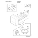 Frigidaire FGHN2866PPAA ice maker diagram