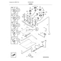 Frigidaire GCRG302LAFB burner diagram