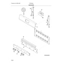 Frigidaire FCRG3052AWB backguard diagram
