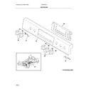 Frigidaire FGGH3047VFB backguard diagram