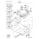 Frigidaire FGGH3047VFB burner diagram