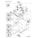 Frigidaire FFGH3054USD burner diagram