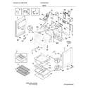Frigidaire FFGH3054USD body diagram