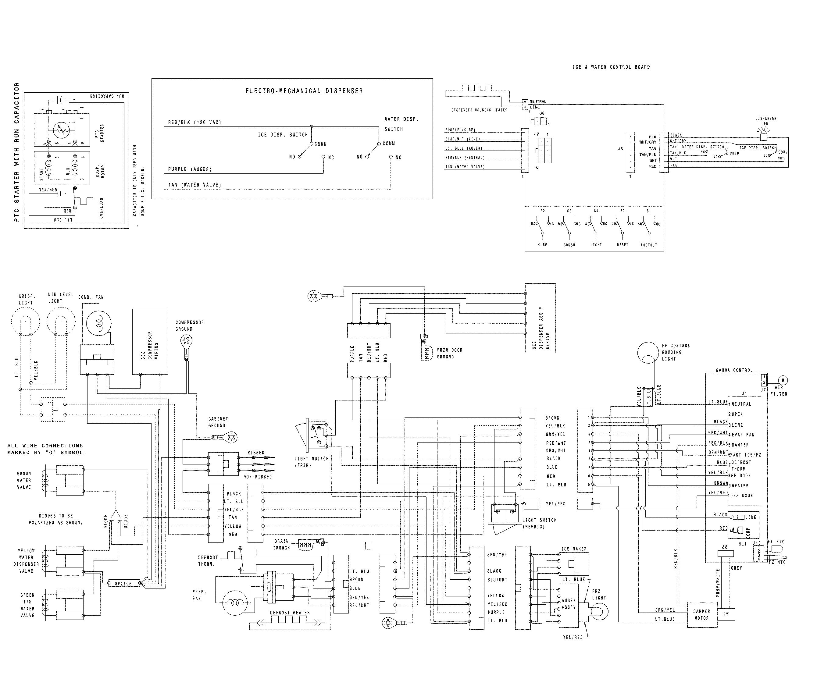 Frigidaire FFSS2315TE4 wiring diagram diagram
