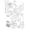 Frigidaire FPGF3077QFG body diagram