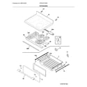 Frigidaire FPEF3077QFM top/drawer diagram
