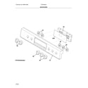 Frigidaire FFGH3054UWB backguard diagram
