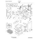 Frigidaire FFGH3054UWB body diagram