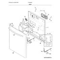 Frigidaire FGID2468UD1A door diagram