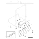 Frigidaire FGID2468UD1A frame diagram