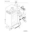 Frigidaire FFTR2021TS6 cabinet diagram