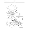 Frigidaire GCRE302LAFE top/drawer diagram