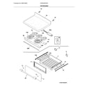 Frigidaire GCRE306CAFE top/drawer diagram