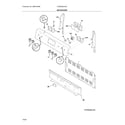 Frigidaire FCRE305LAFD backguard diagram