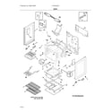 Frigidaire FCRG3052ABC body diagram