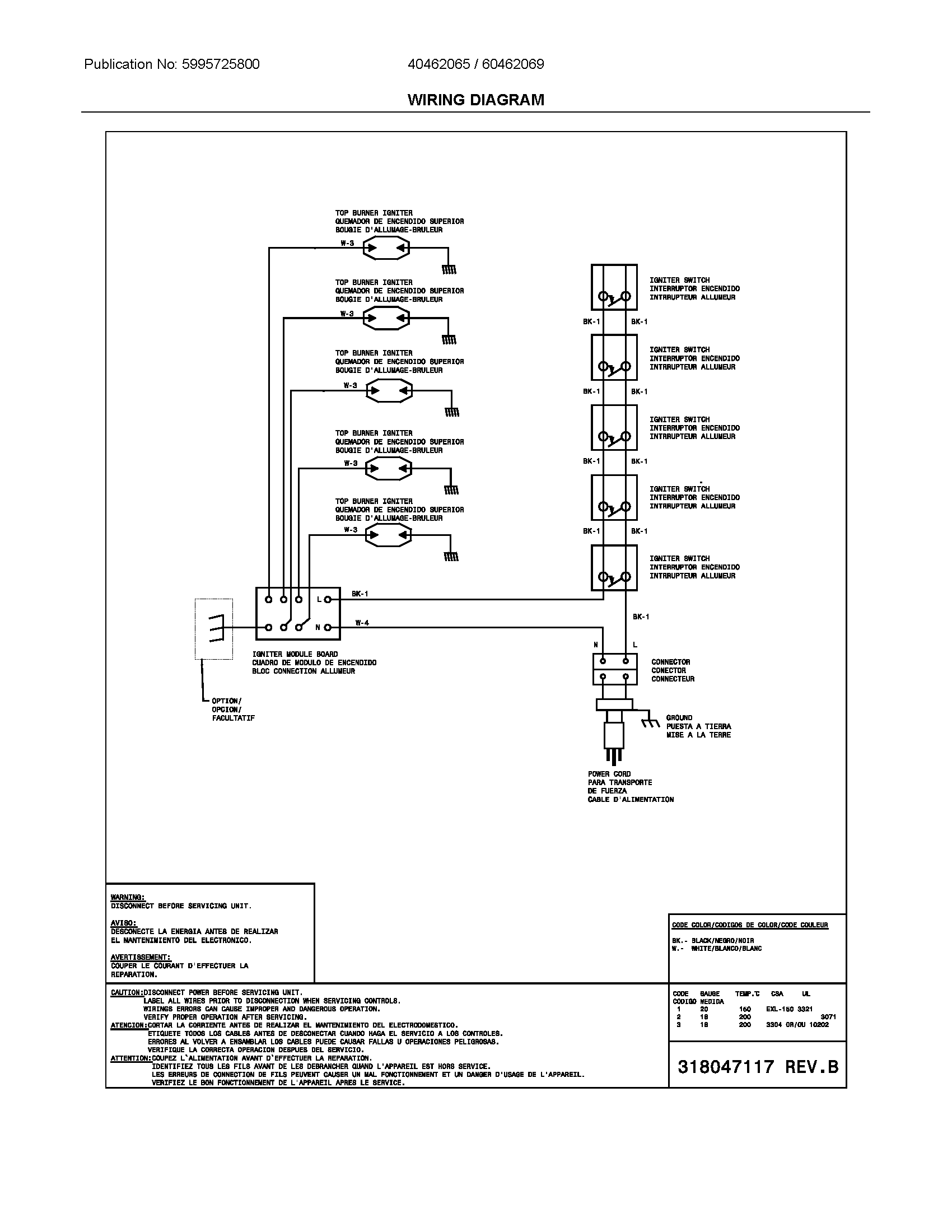 Ikea 40462065A wiring diagram diagram