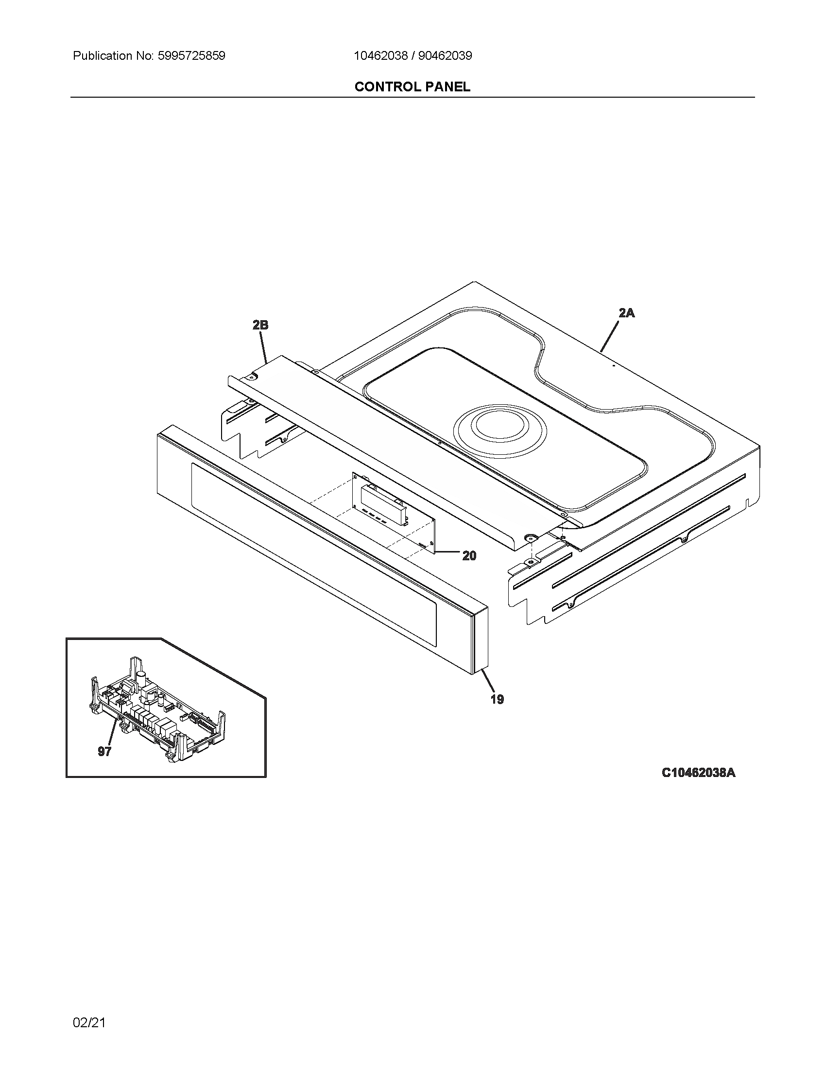 Ikea 90462039A control pane diagram