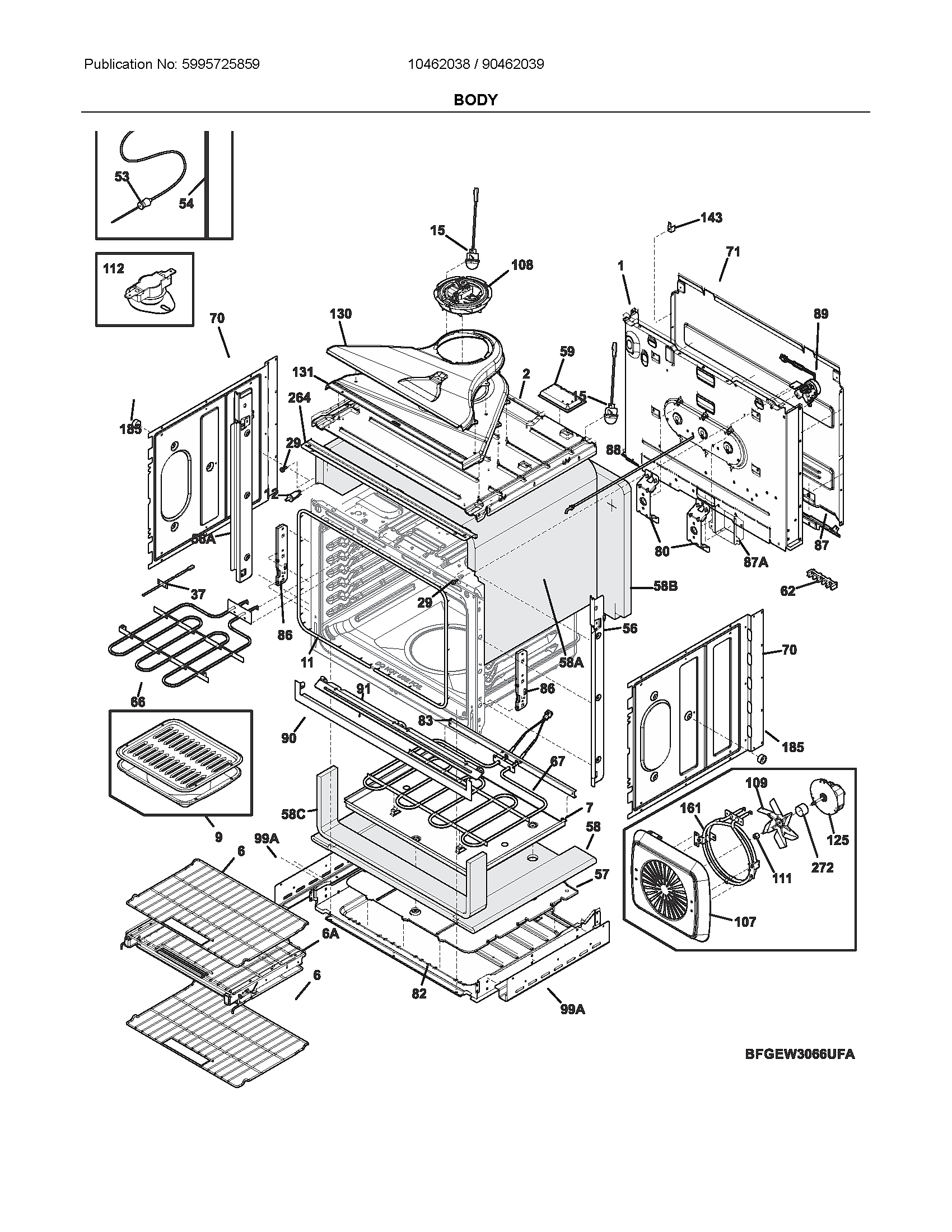 Ikea 90462039A body diagram