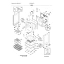 Frigidaire LFEF3054TFN body diagram
