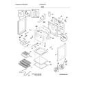 Frigidaire FCRE305LAFE body diagram